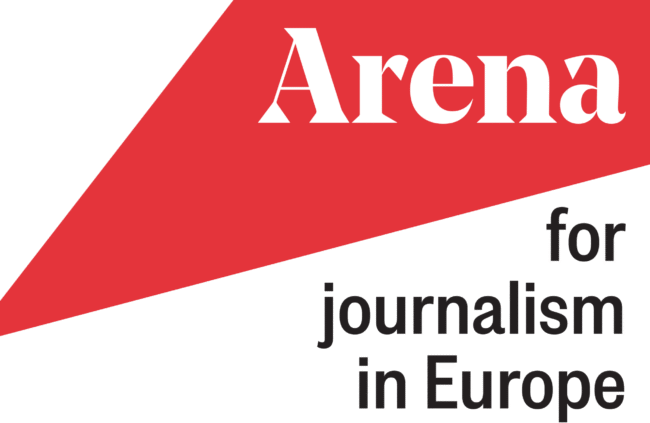 Logo of ‘Arena for Journalism in Europe’